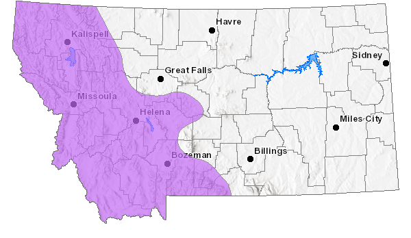 Black Squirrel Range Map